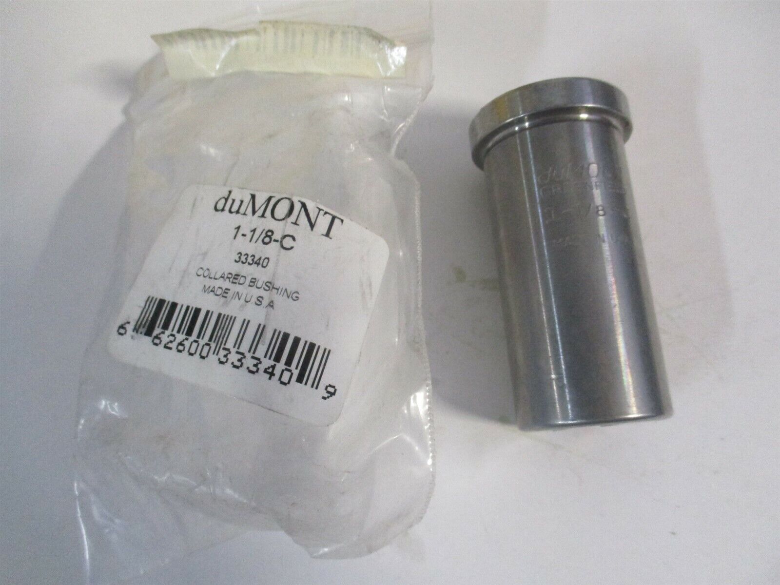 Dumont (33340) 1-1/8" X 2-1/2" Oal Style C Collared Broach Bushing