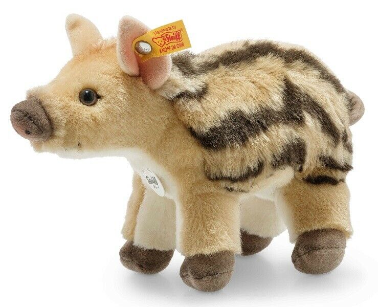 Steiff Wutzi Young Wild Boar - washable plush soft toy piglet - 20cm - 069154