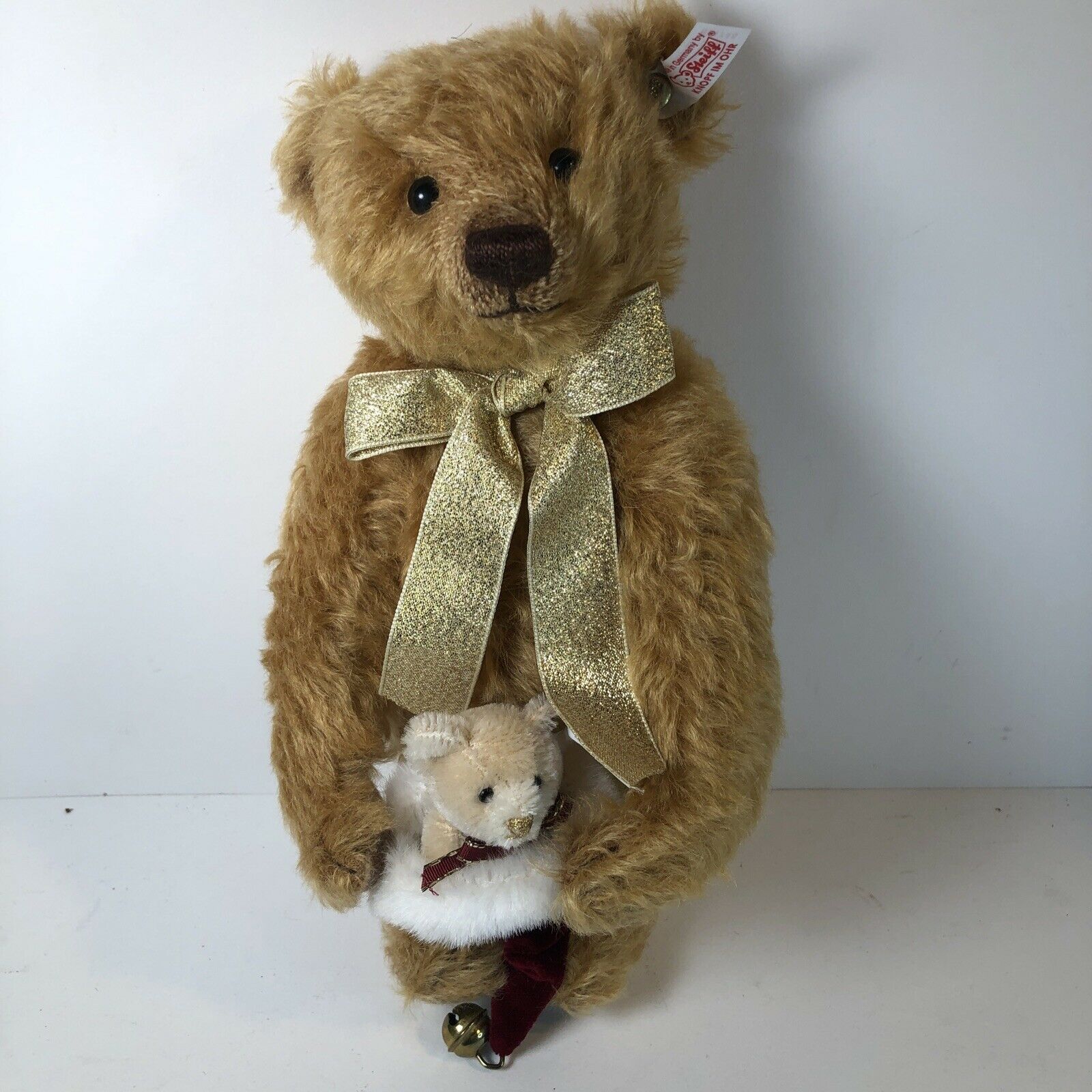 2010 Steiff Collectible Musical Teddy Bears Light Brown Hair #681745