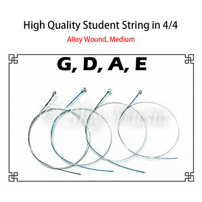 Student Violin Alloy Strings (set) In 4/4 Full Size