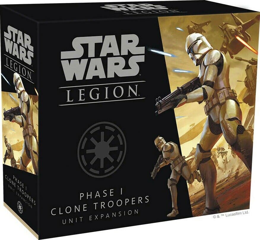 Phase I Clone Troopers Unit Expansion Star Wars Legion Clone Wars 1 Ffg