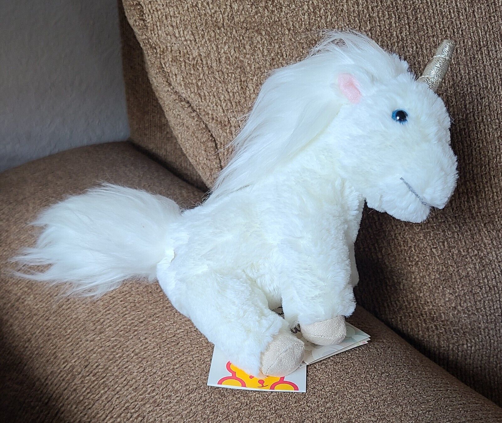 Steiff Floppy Unica Unicorn Soft Plush Stuffed Animal Toy 6inch
