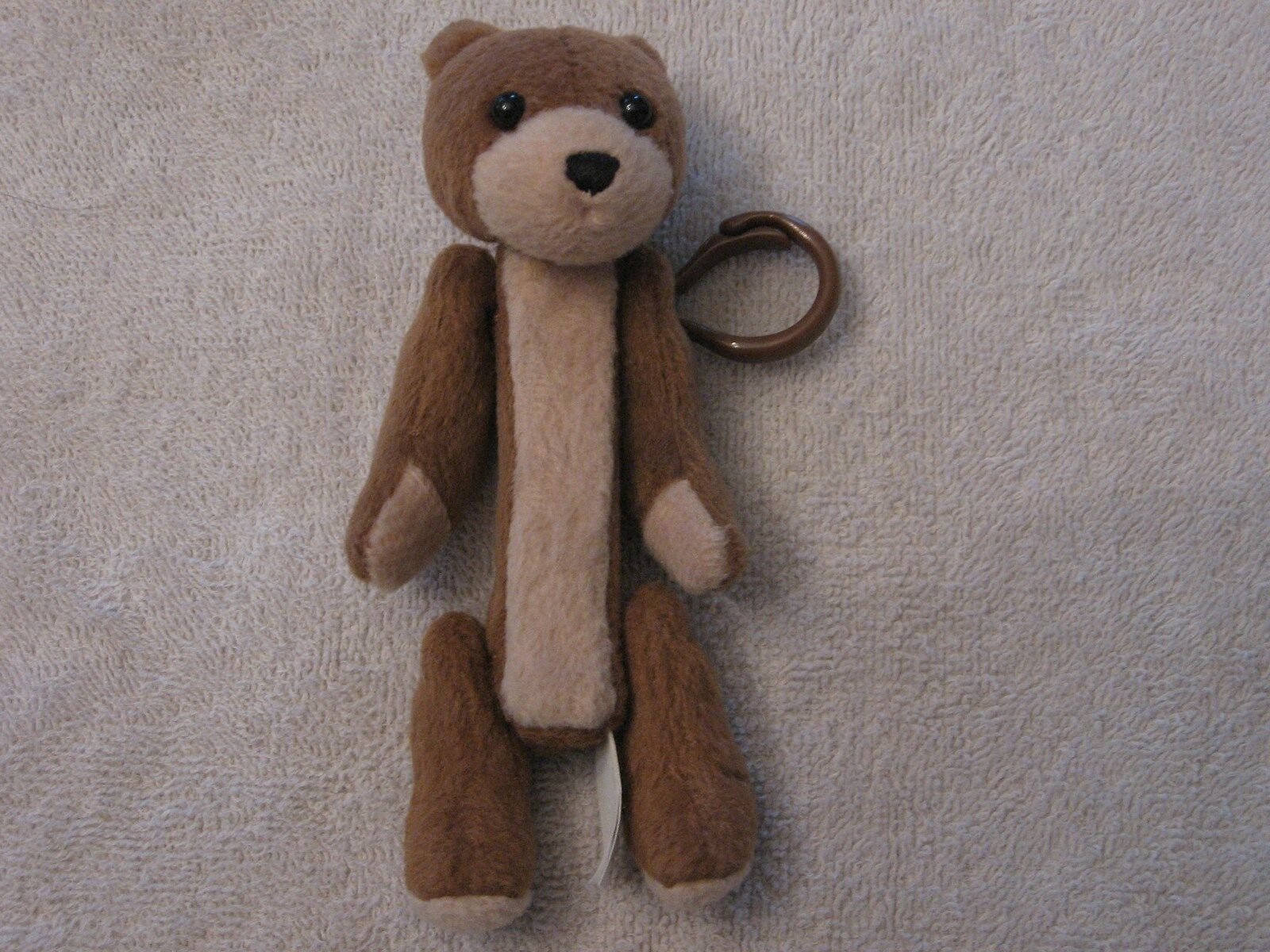 Buddy The Brown bear plush Pez Dispenser With Plastic Clip