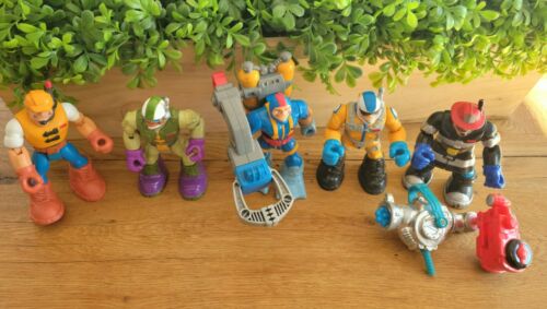 Fisher Price Rescue Hero's Lot of 5   GOOD PRE-OWNED CONDITION