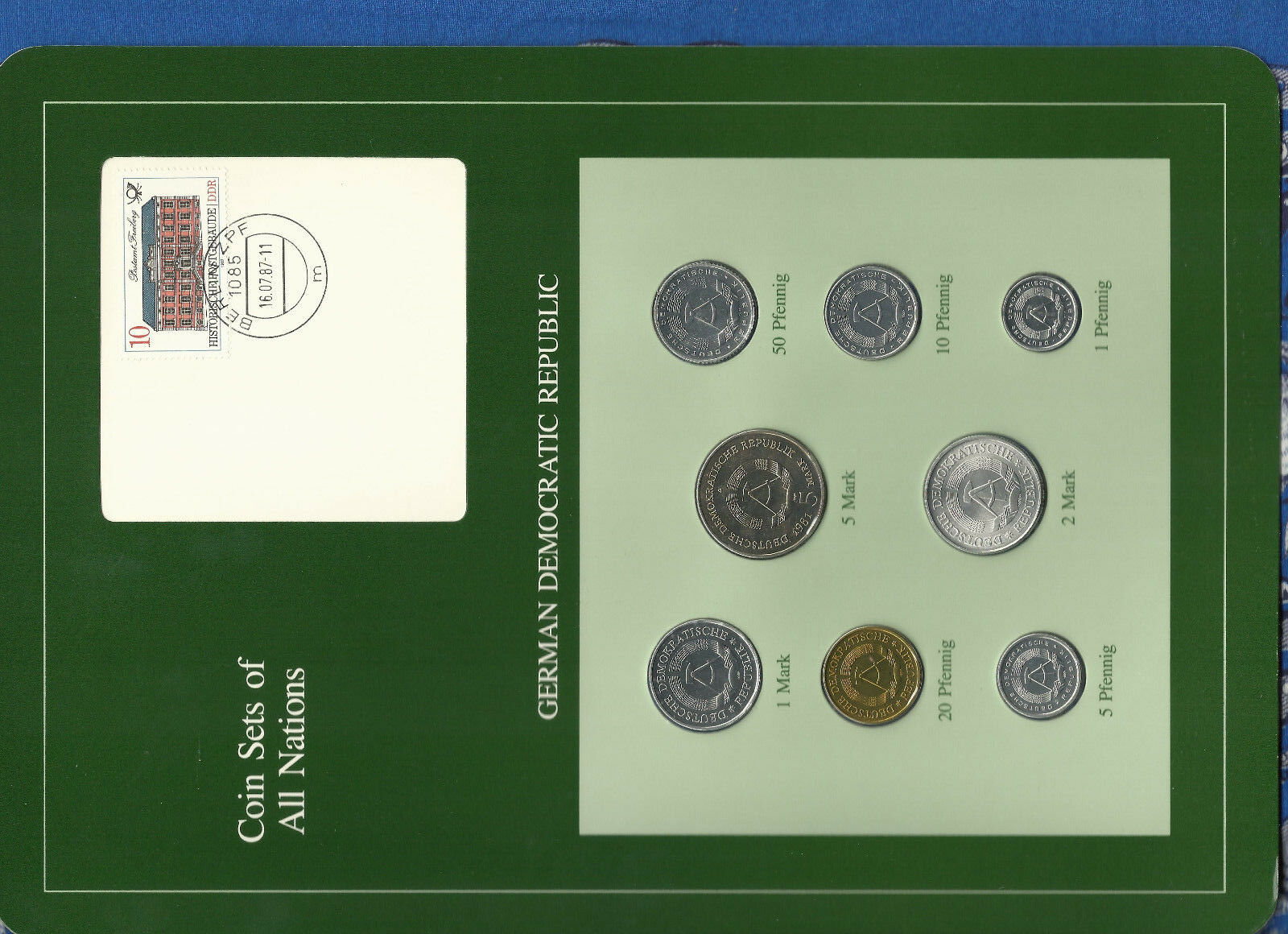 Coin Sets Of All Nations East Germany Unc 1979-1981 5 Mark Km#29 1979 32,000