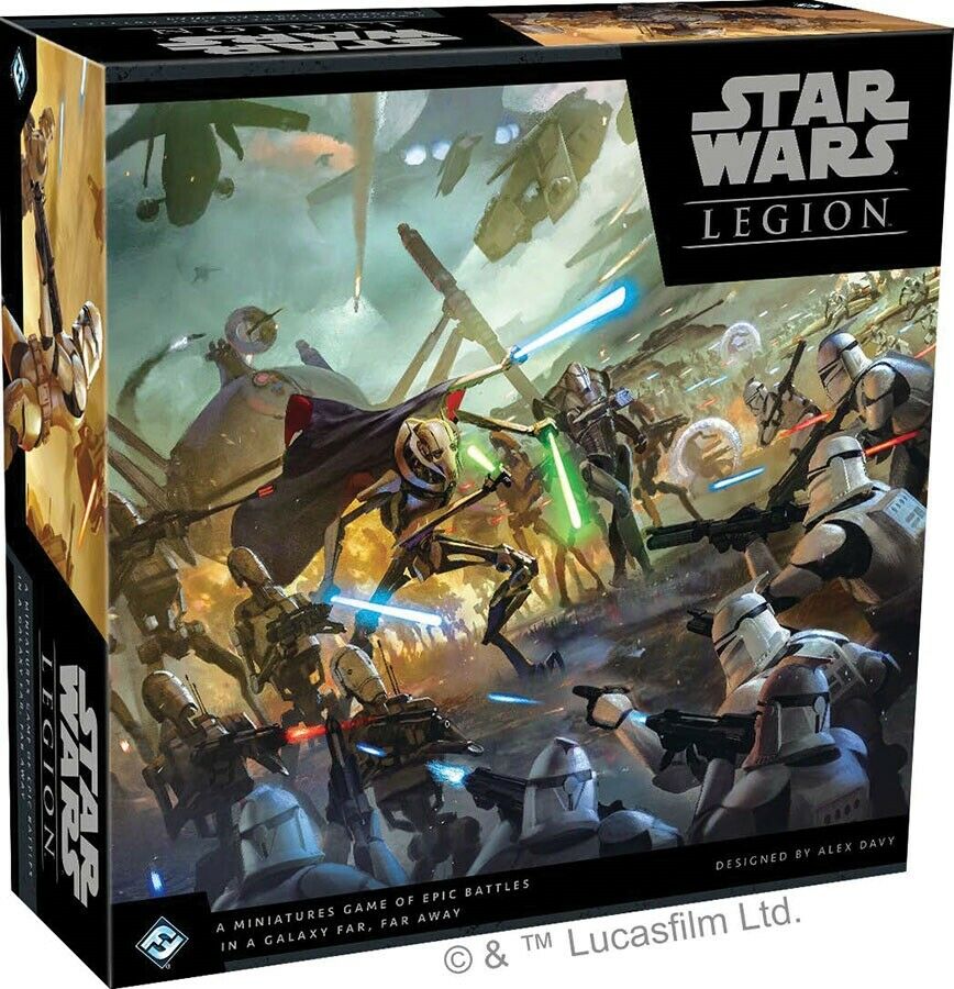 Star Wars: Legion - Clone Wars Core Set Starter Game Ffg Nib/new Factory Sealed!