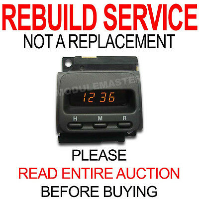 Rebuild Repair For 97 98 99 00 01 Honda Crv Cr-v Clock