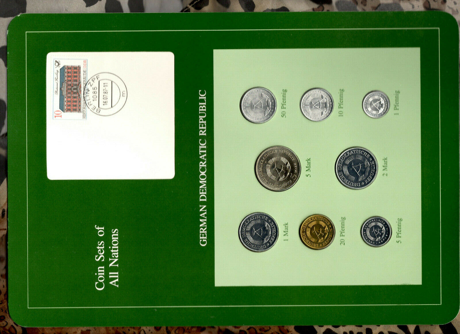 Coin Sets Of All Nations East Germany W/c 1979-1981 Unc 5 Mark 1979 Km#29 32,000