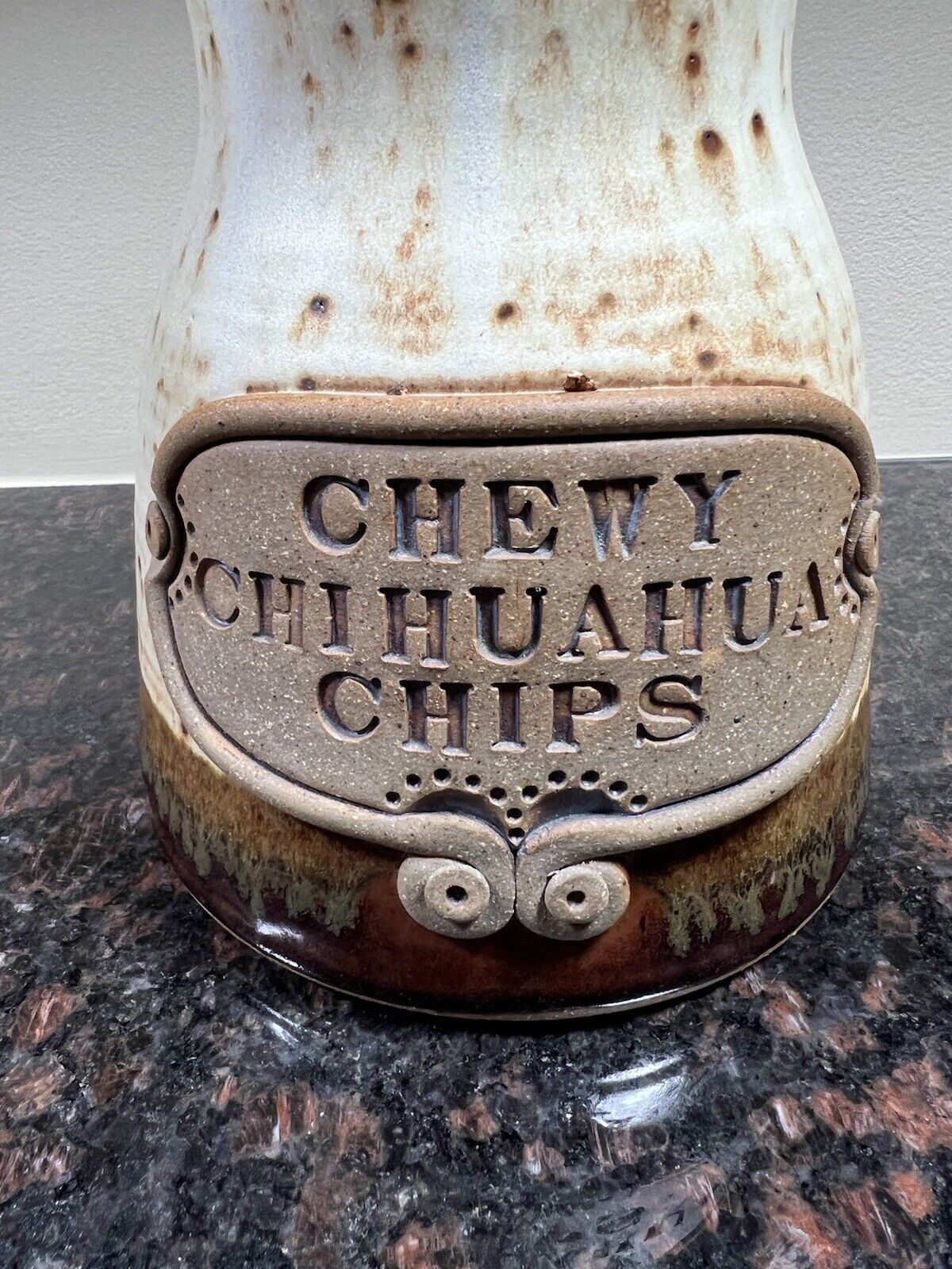Chewy Chihuahua Chips Treat Canister