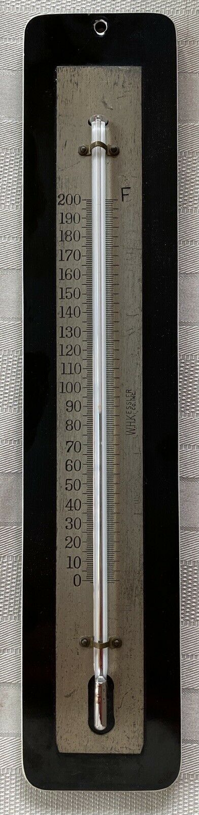 Vintage Laboratory Thermometer 0f - 200f (w.h. Kessler)