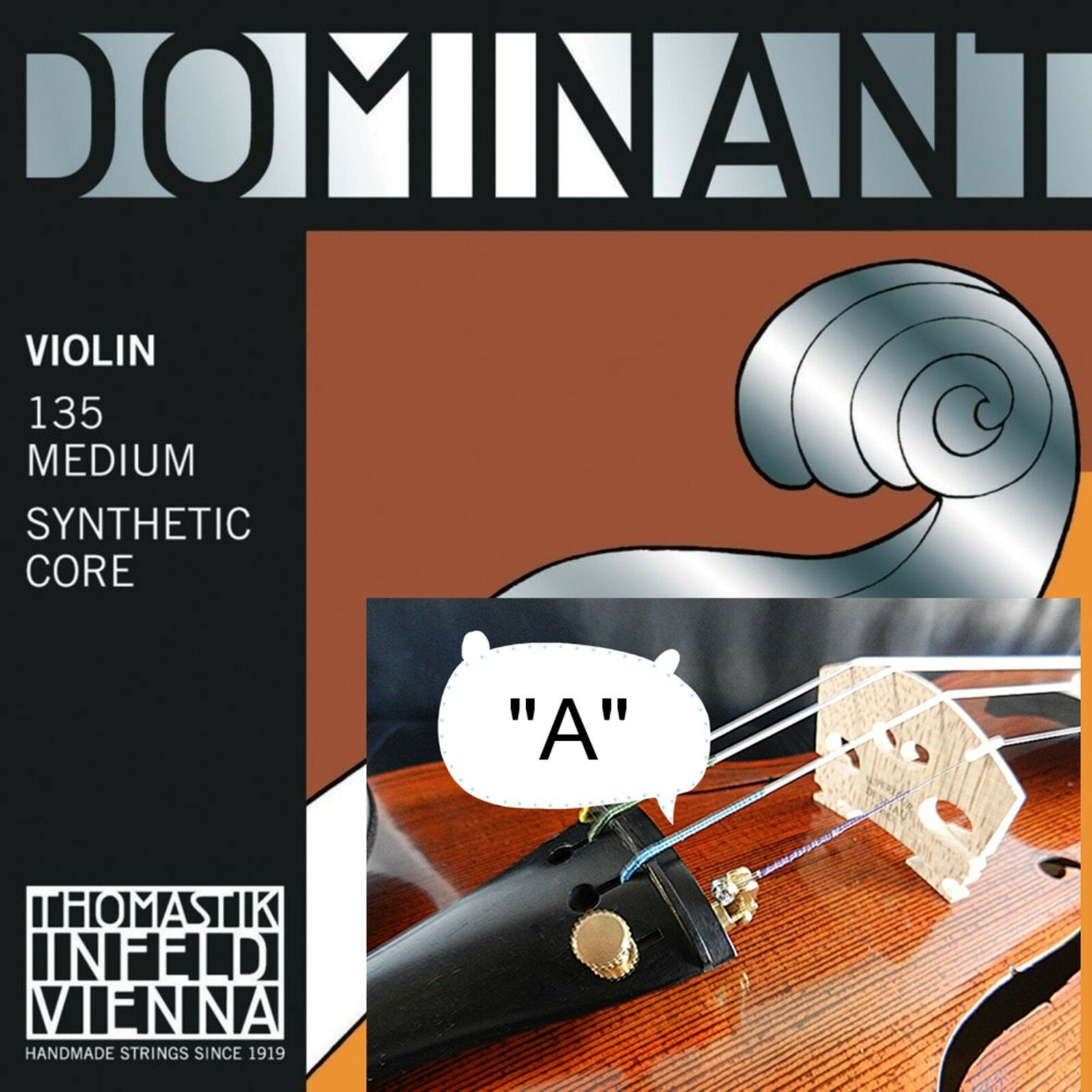 *dominant 4/4 Size Violin Strings -single A String ( Oem Packing For Best Price)