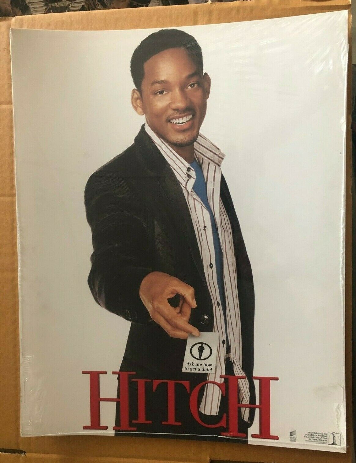 HITCH movie original U.S. LOBBY CARD 11x14 set  2005 poster photo