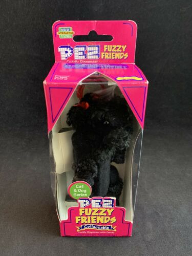 Pez Fuzzy Friends Molly The Poodle Cat & Dog Series Nib