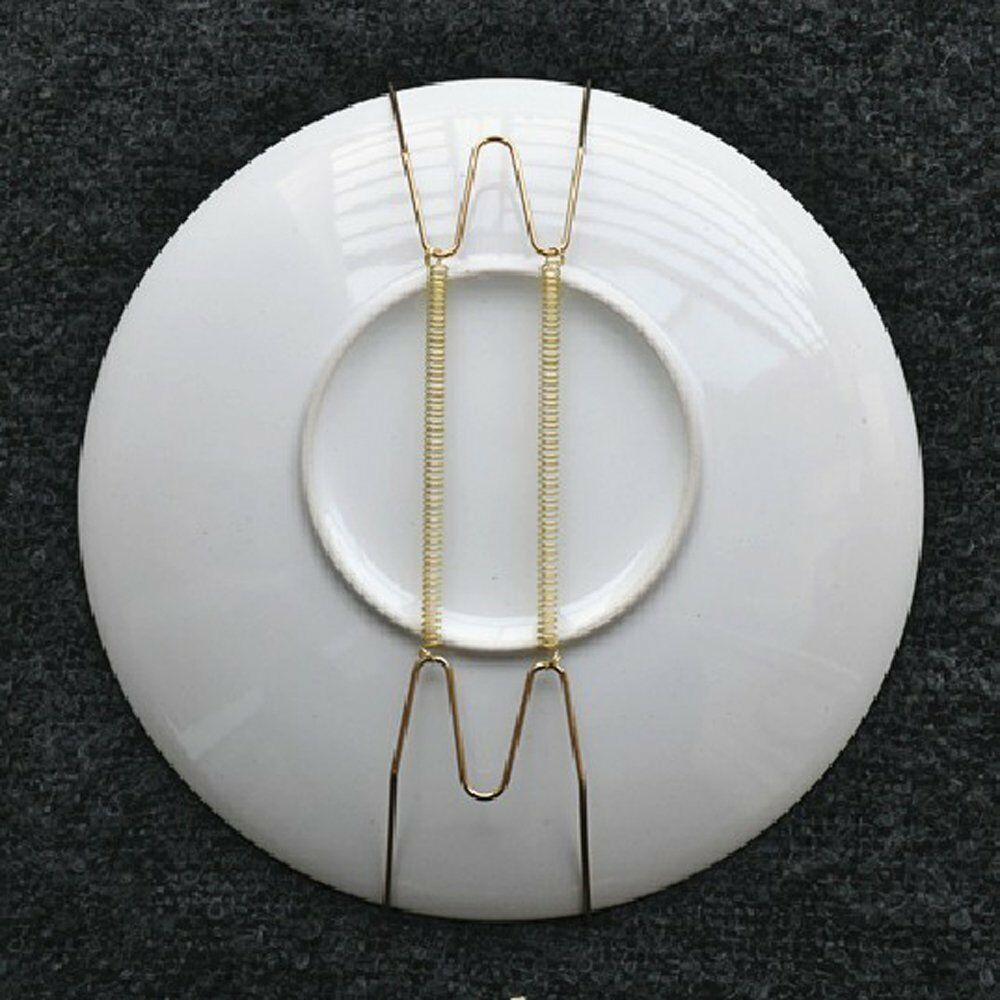4 6 7 8 10 12 Inch Wall Display Plate Dish Hangers Holder For Home Decor