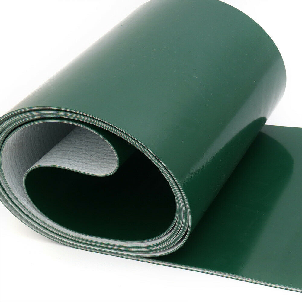 For Fr-770/900/1000 Sealer Green Conveyor Belt Pvc Front Nylon Fabric 1580mm Usa