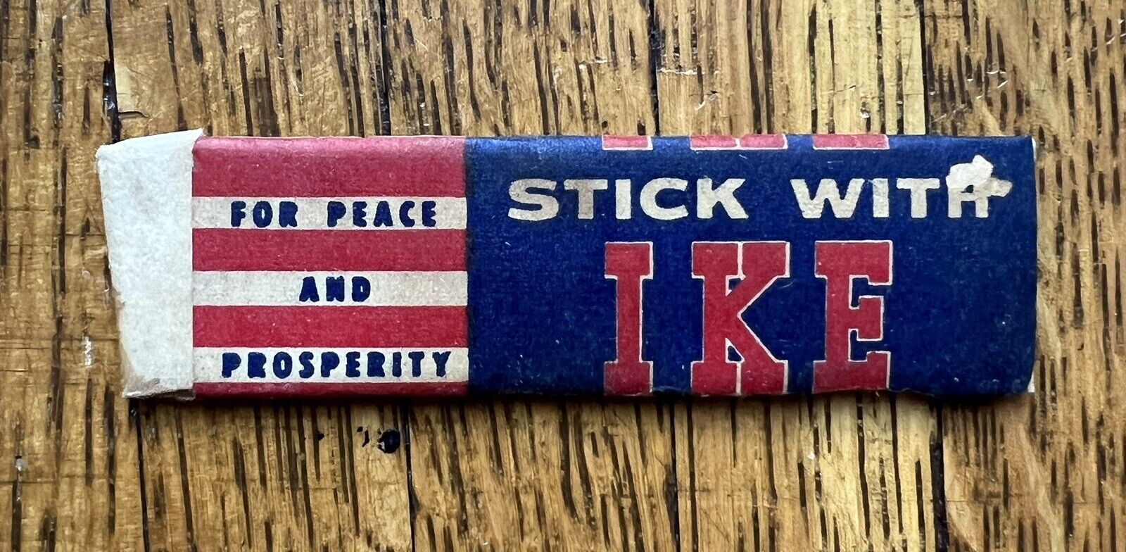 Vintage Ike Dwight D. Eisenhower Chewing Gum