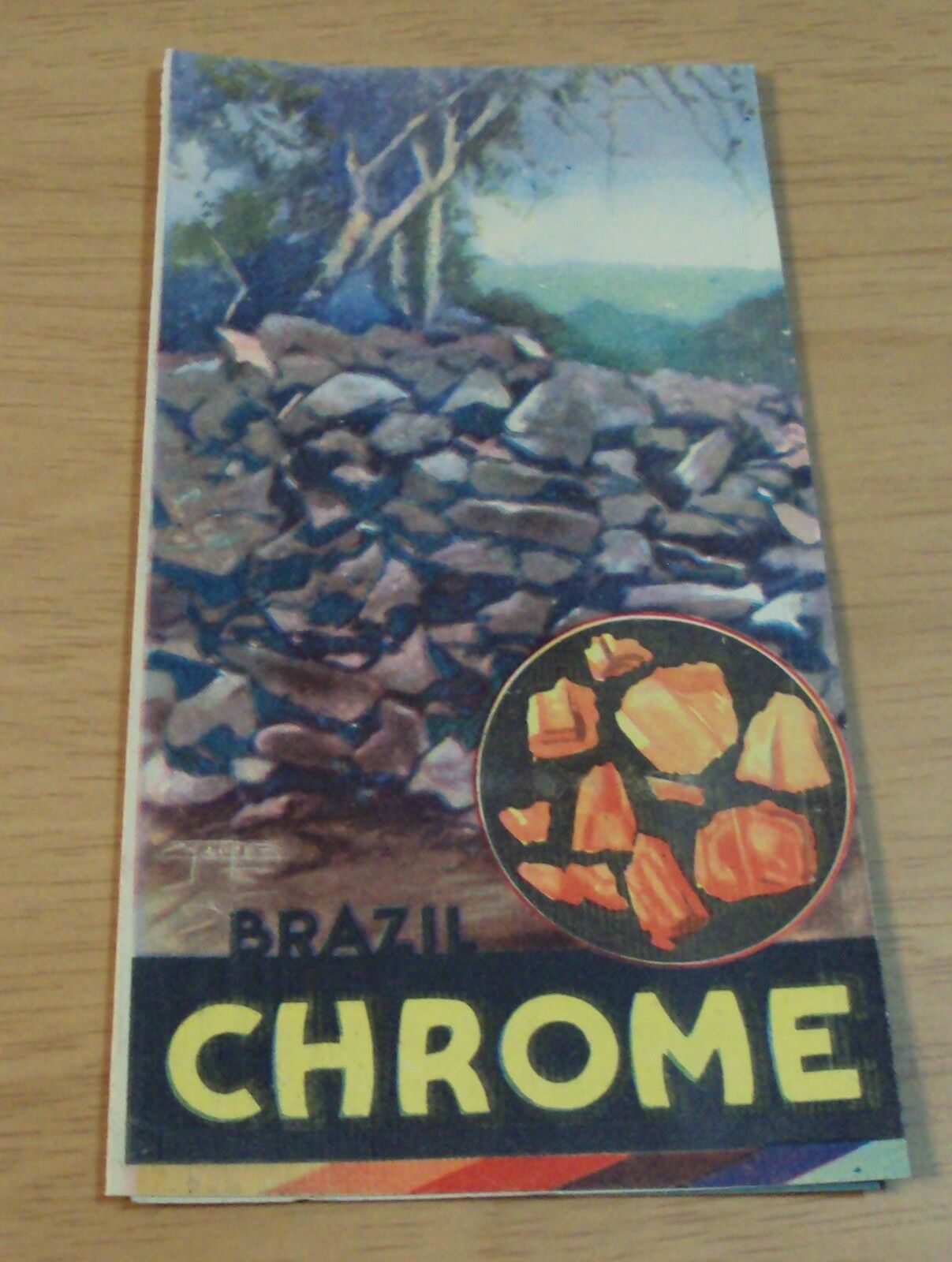 1939 Golden Gate Exposition Brochure~"brazil-chrome" San Francisco Calif~