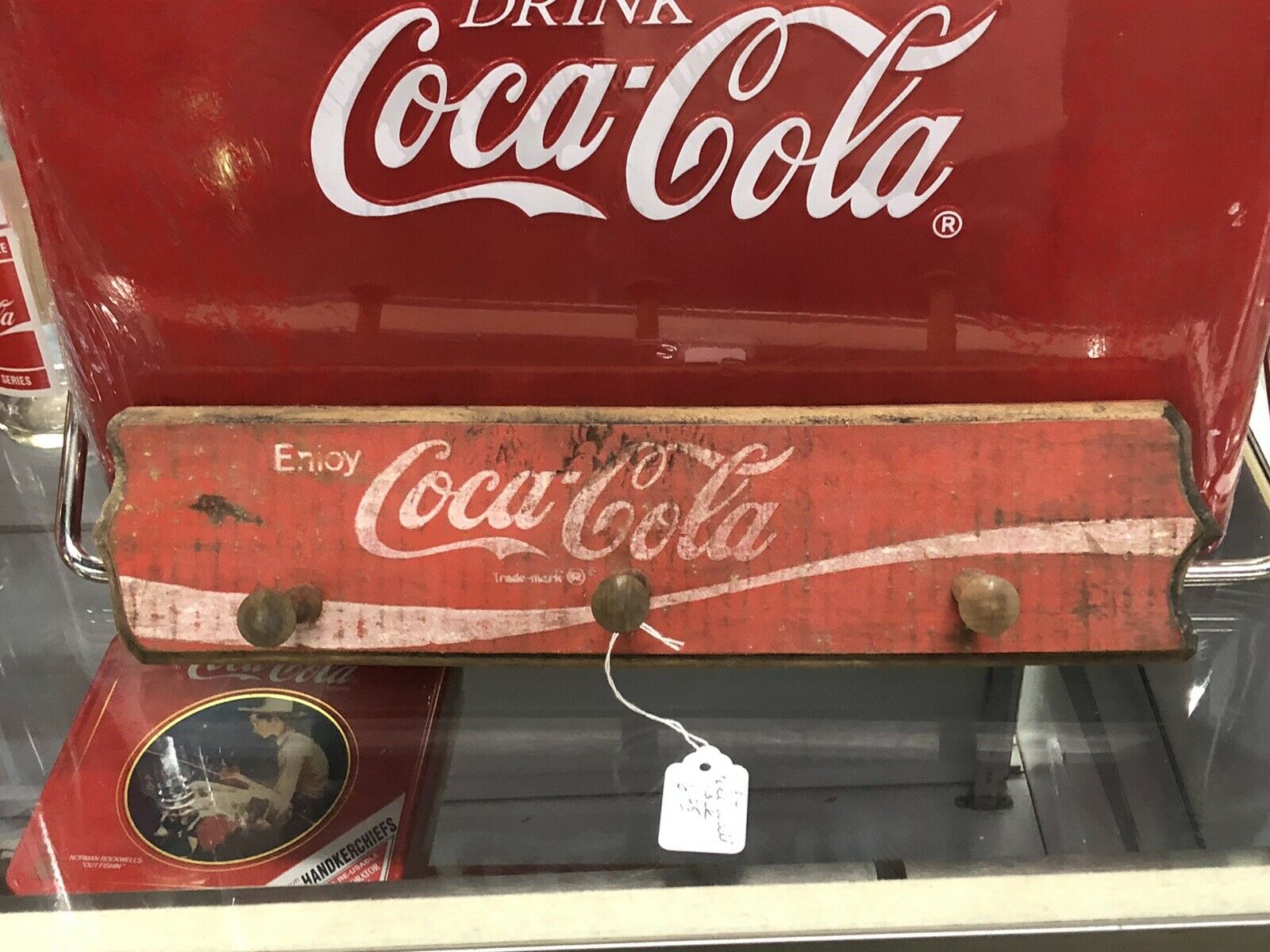 Coca Cola Coat Rack