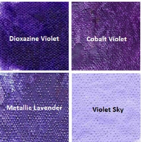 The Ultimate Encaustic Violet Paint Set Wax Paint