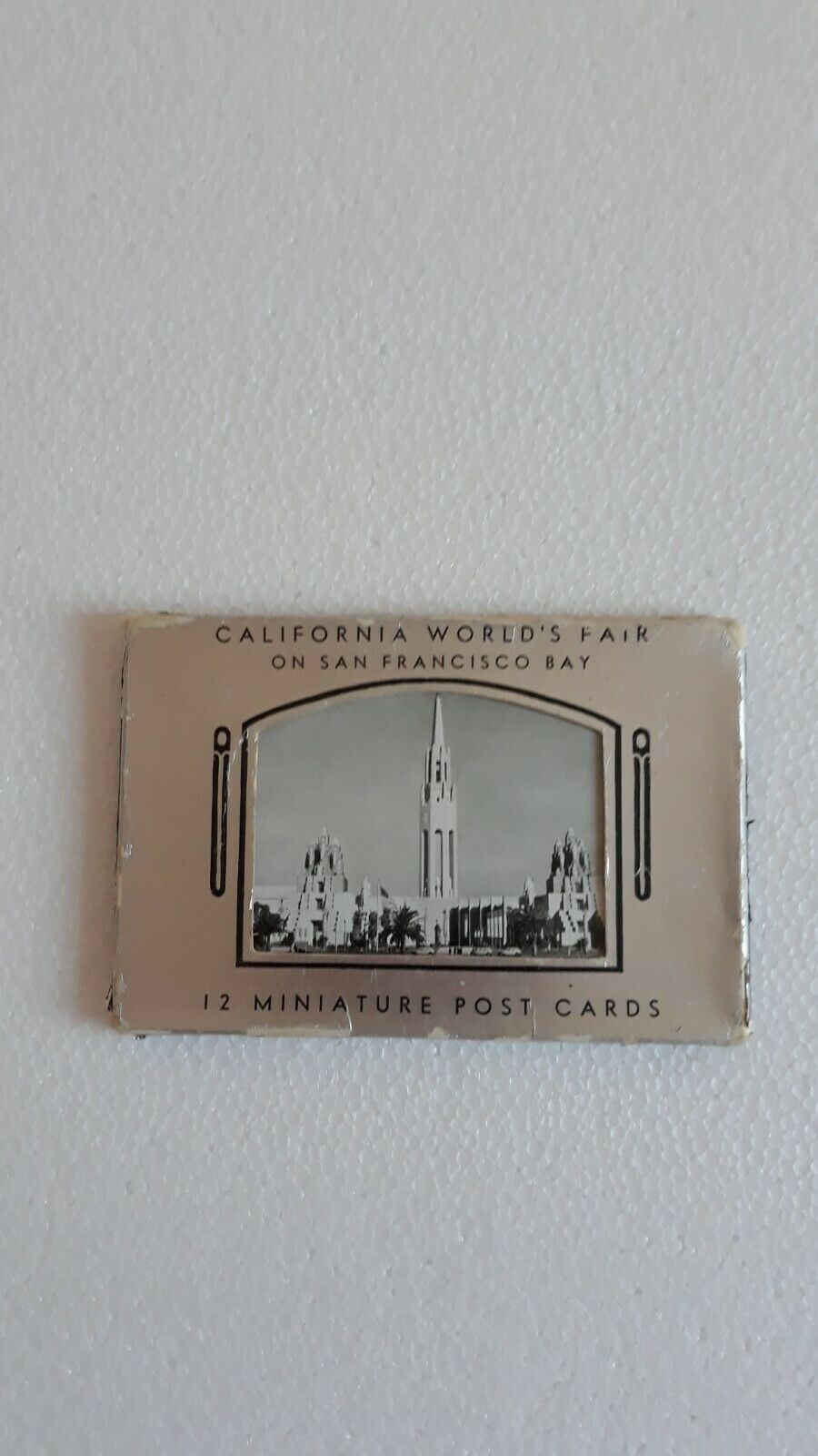 12 Miniature Post Cards California World's Fair On San Francisco Bay 1939